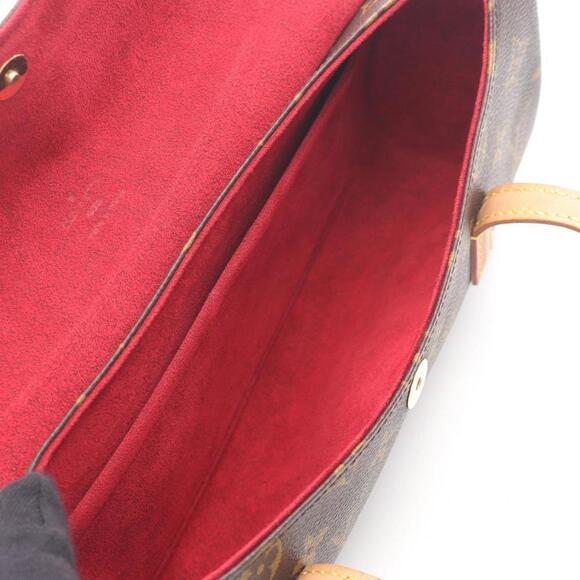 LOUIS VUITTON Brown Monogram Leather Bag - Picture 3 of 11